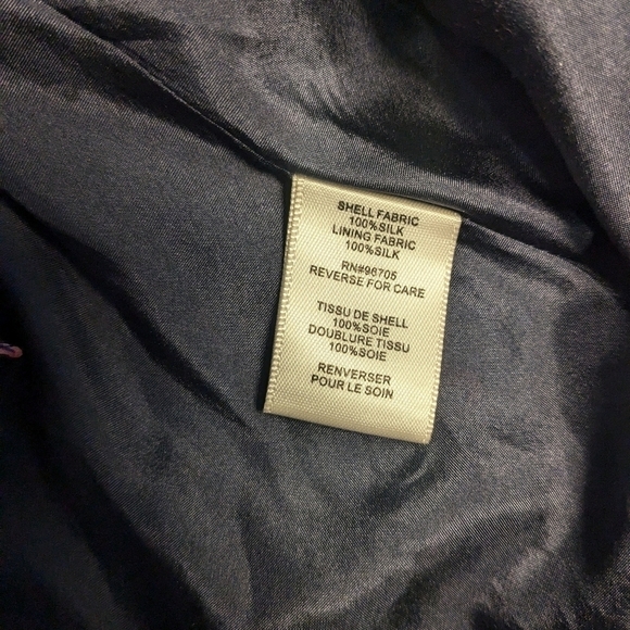 Rebecca Taylor Ditsy Floral 100% Silk Strapless Corset Flowy Mini Dress Coquette - Picture 13 of 14